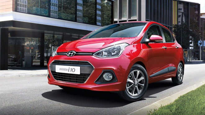 Hyundai i10 2019 màu đỏ...