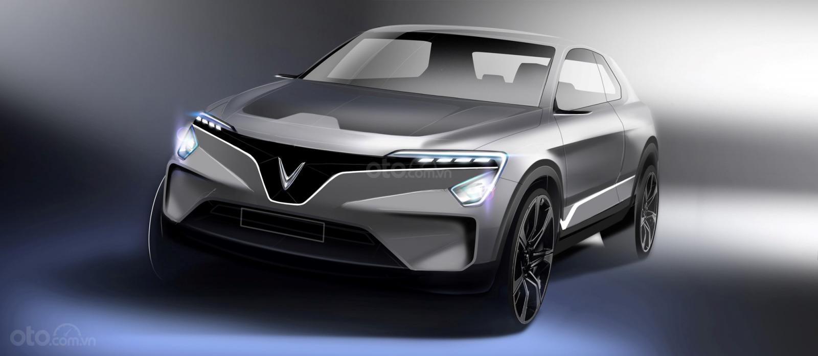 Hozon Auto U có phần giống thiết kế xe Vinfast Concept trong những ngày đầu tạo dáng