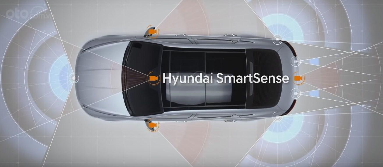 Đánh giá xe Hyundai Sonata 2020 - công nghệ Hyundai SmartSense.