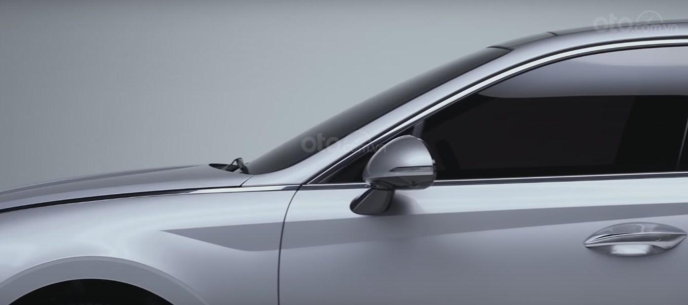 Đánh giá xe Hyundai Sonata 2020: gương chiếu hậu của xe