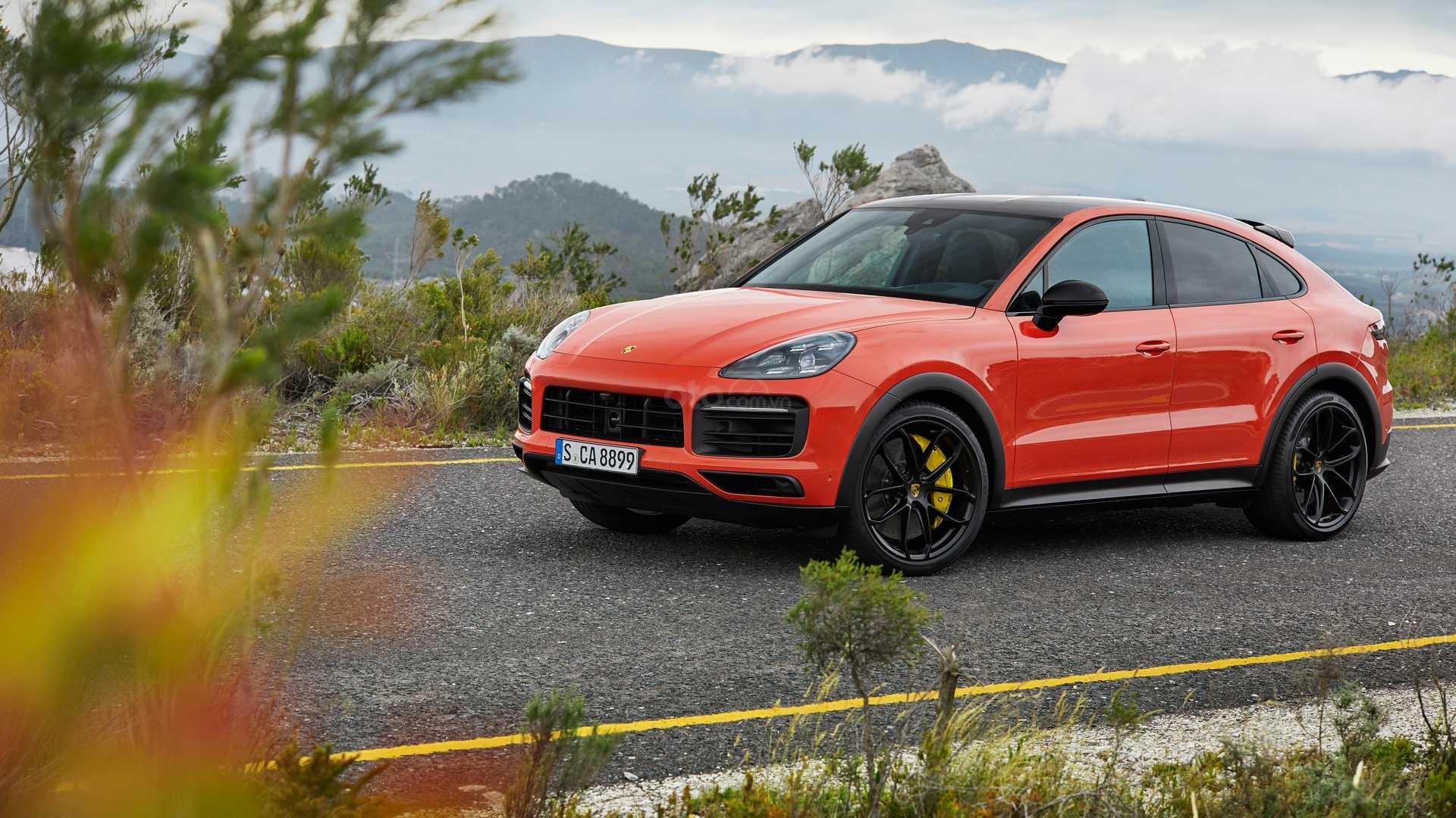 Ngoại hình đẹp mắt của Porsche Cayenne 2020 Coupe.