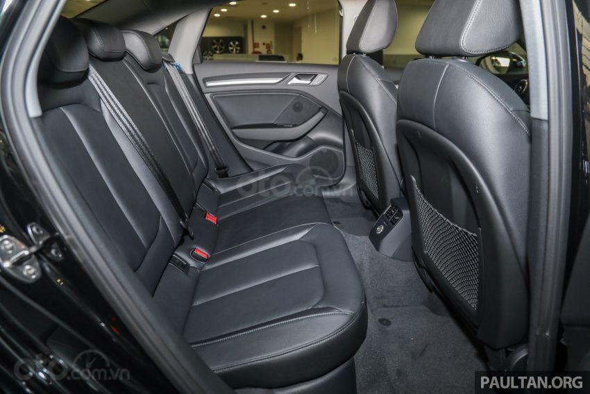 Audi A3 Sedan 2019 facelift đảm bảo trải nghiệm ngồi xe