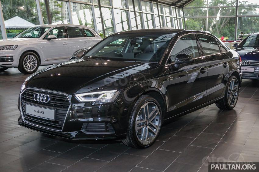 Audi A3 Sedan 2019 facelift lên kệ với giá 1,4 tỷ đồng tại Malaysia