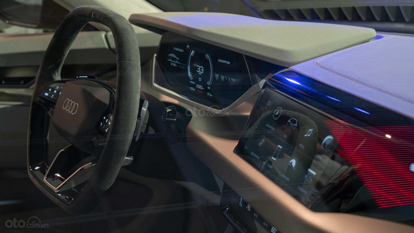 Xe điện cỡ Audi A4 đảm bảo sự tân tiến, hiện đại đúng chuẩn