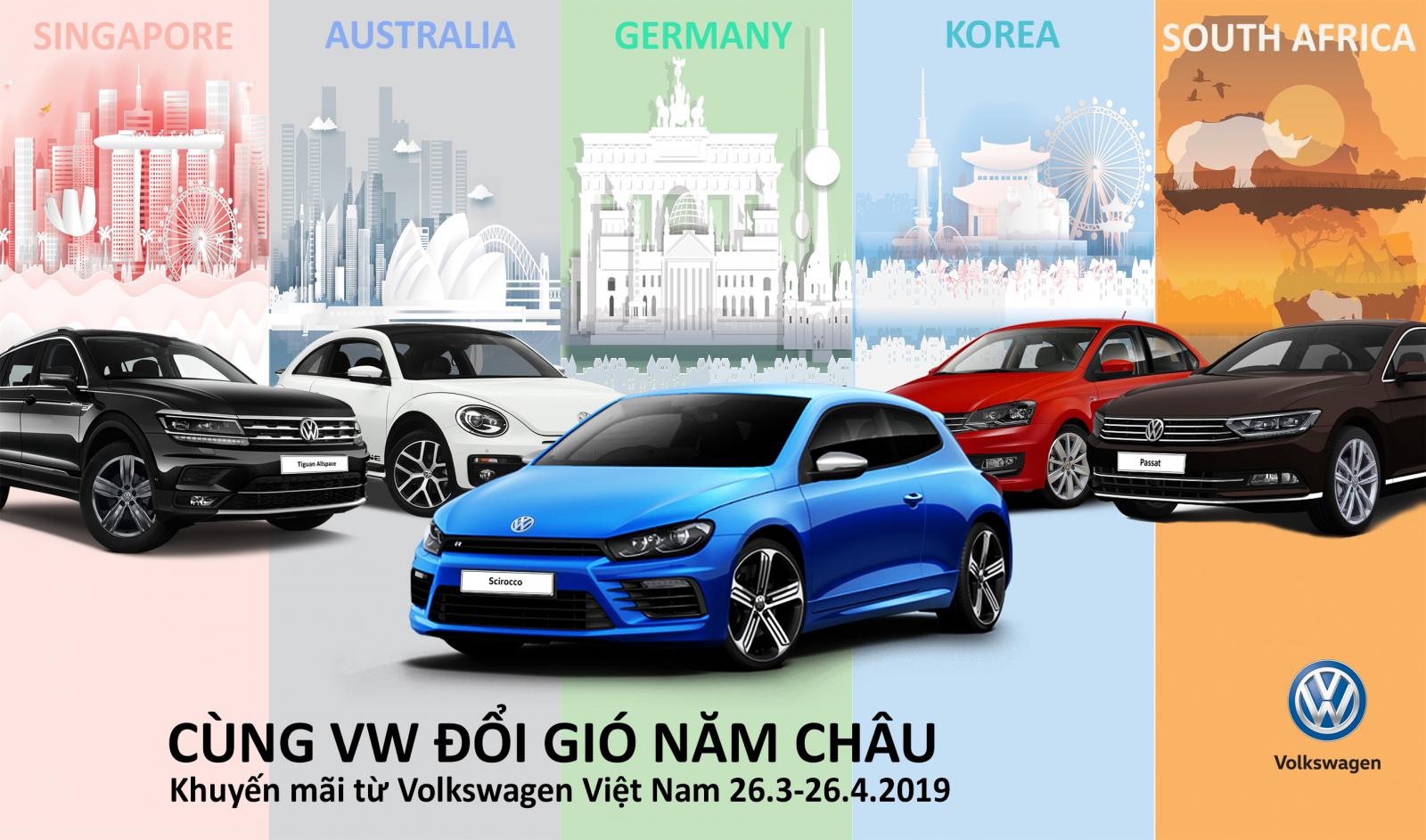 Volkswagen Việt Nam tặng gói du lịch "Năm châu" cho khách hàng mua xe mới  a