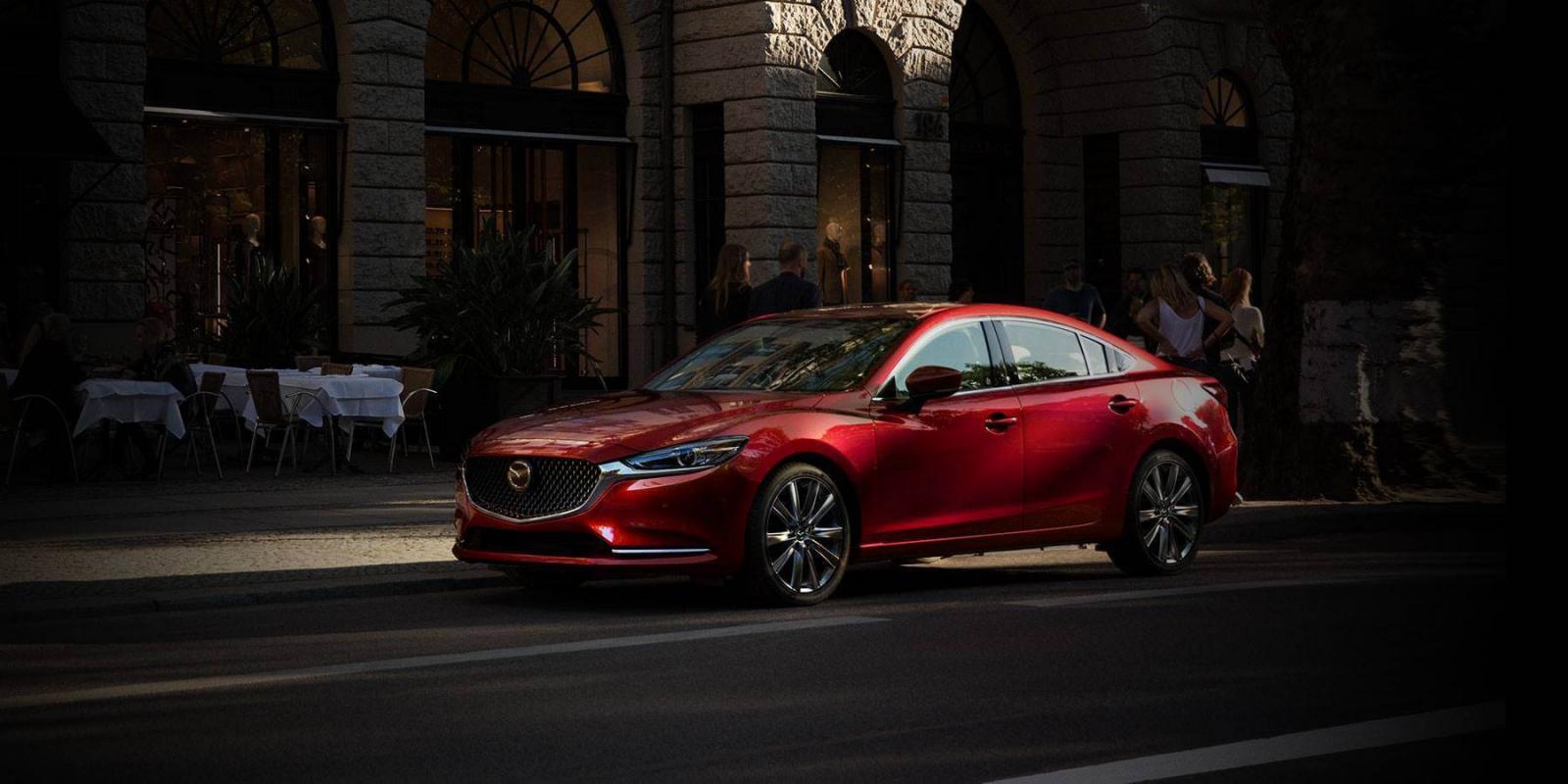 Mazda 6 2019 phiên bản màu đỏ số tự động