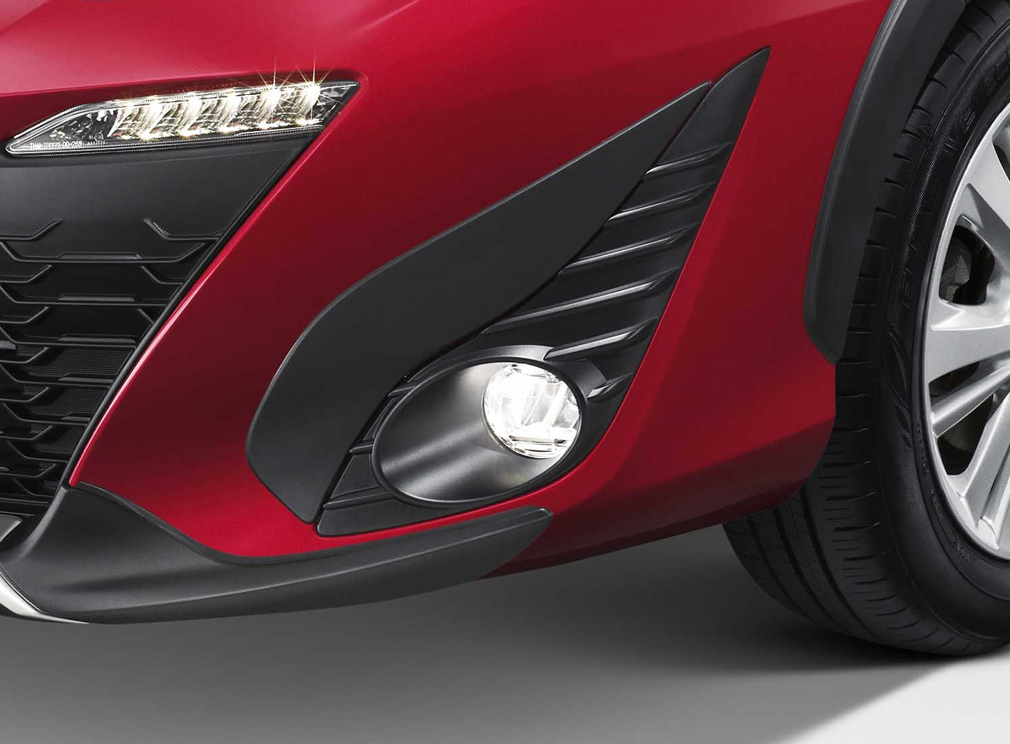 Phụ kiện ngoại thất chính hãng của Toyota Yaris.