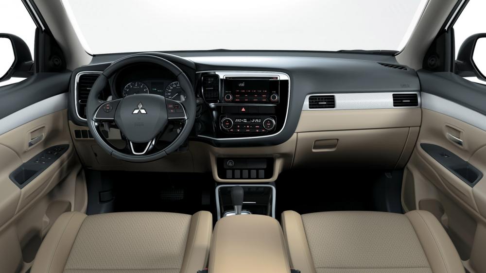 Nội thất hiện đại của Mitsubishi Outlander 2018 Nội thất hiện đại của Mitsubishi Outlander 2018
