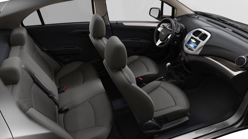 Nội thật đơn giản và tiện nghi của Chevrolet Spark 2018 Nội thật đơn giản và tiện nghi của Chevrolet Spark 2018