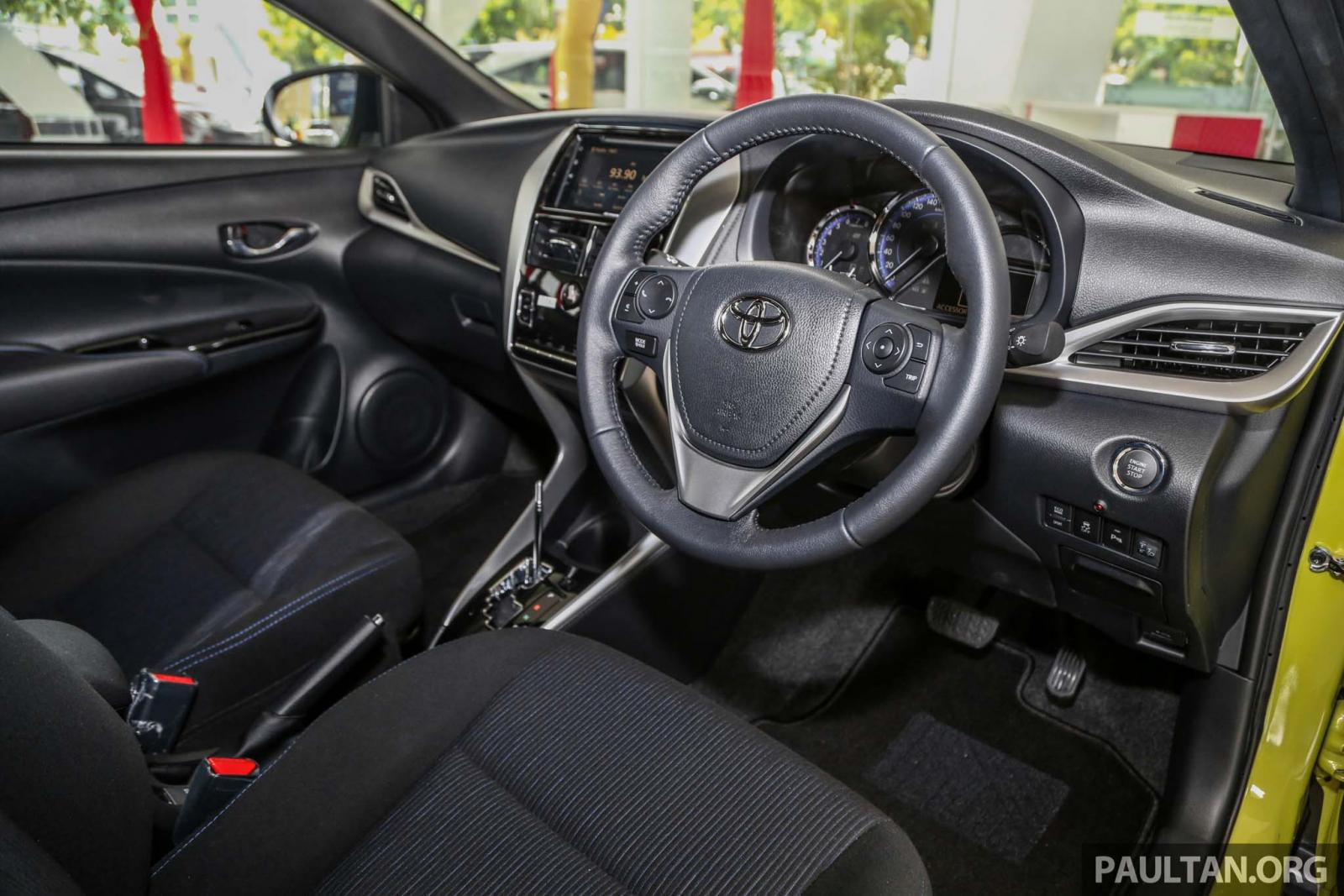 Soi chi tiết Toyota Yaris 2019 mới, có giá từ 406 triệu đồng a5 nội thất xe Toyota Yaris 2019