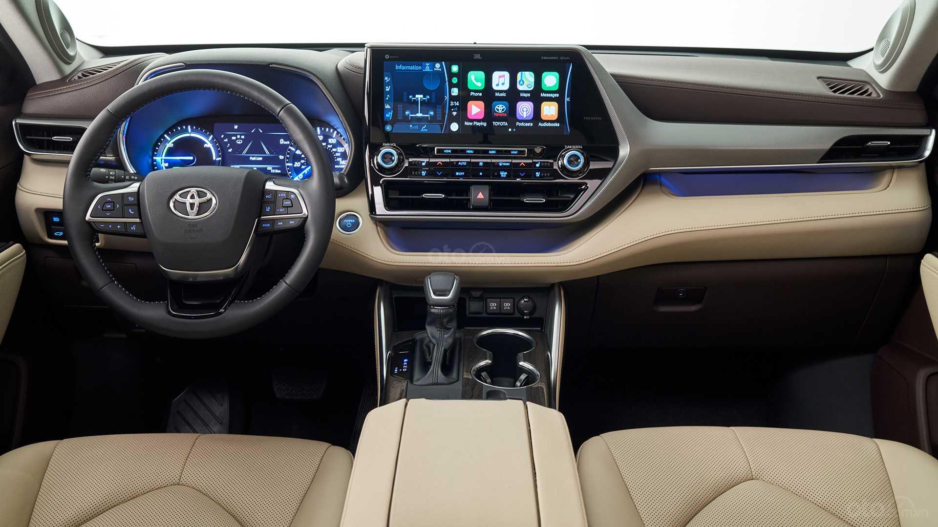 Toyota Highlander 2020 bảng táp lô 2