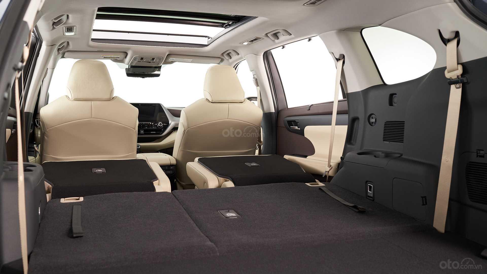Toyota Highlander 2020 khoang nội thất 2