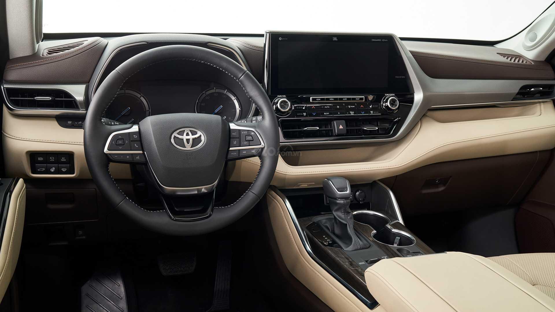 Toyota Highlander 2020 bảng táp lô 1