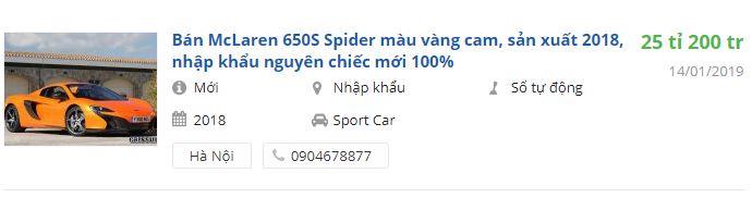 McLaren 650S Spider biển Sài Gòn bất ngờ xuất hiện tại Hà Nội, rất giống của Minh Nhựa5a