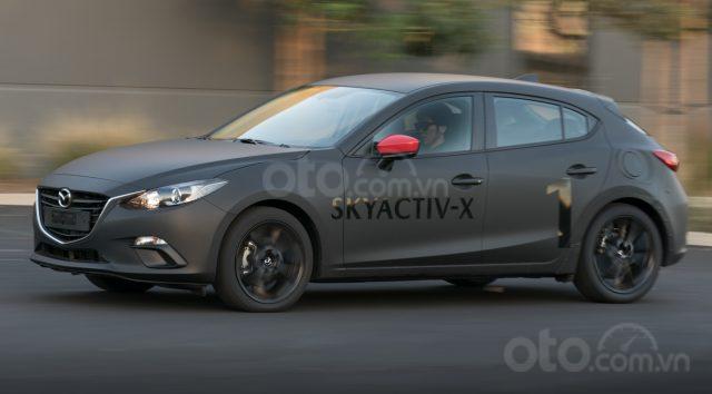 Xe Động cơ Skyactiv-X của Mazda chạy thử
