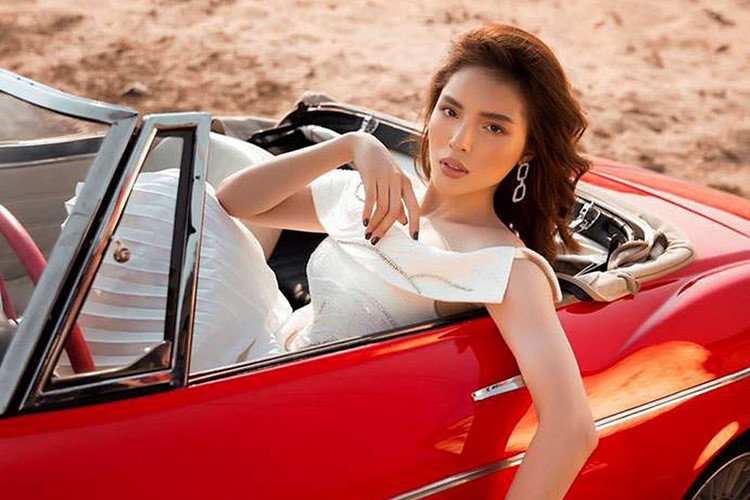 Người mẫu Minh Triệu và Hoa hậu Kỳ Duyên khoe sắc bên Datsun 1600 cổ điển - Ảnh 7.