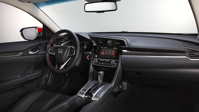 So sánh xe Honda Civic 1.5 RS 2019 và Kia Cerato 2.0 Premium 2019 về thiết kế nội thất.