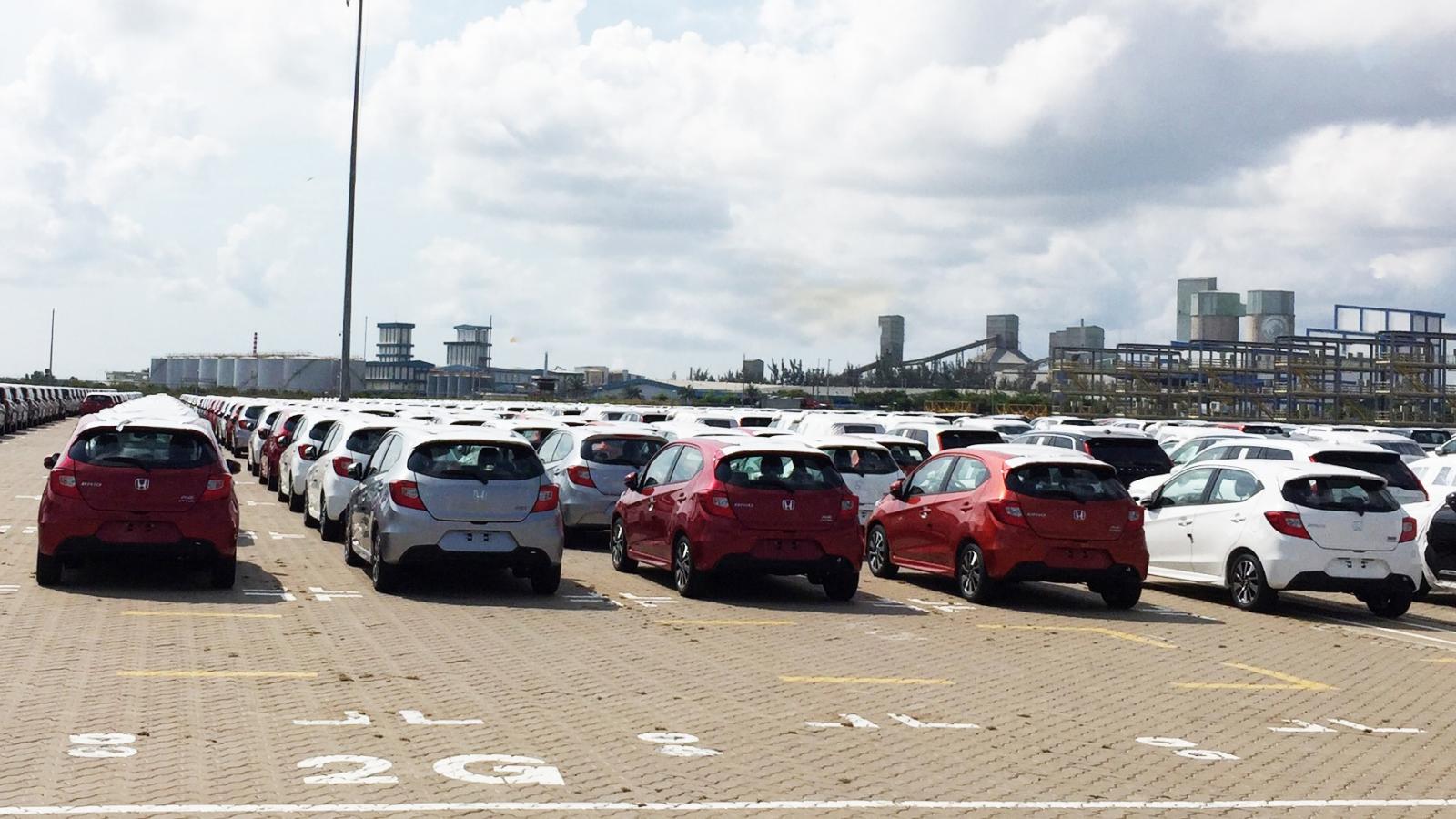 Honda Brio 2019 tràn ngập cảng Việt Nam, chờ ngày ra mắt a3