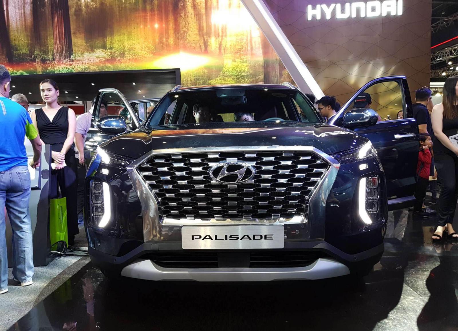Một vài hình ảnh của Hyundai Palisade 2019 tại thị trường Philippines.