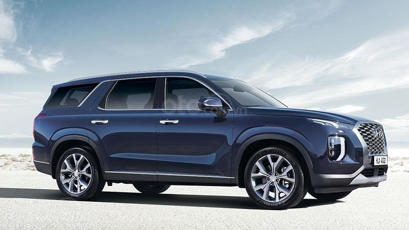 Thiết kế thân xe Hyundai Palisade...