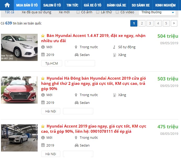 Các hãng ô tô dồn dập tung khuyến mại trong tháng 5/2019, trừ xe Hyundai a3