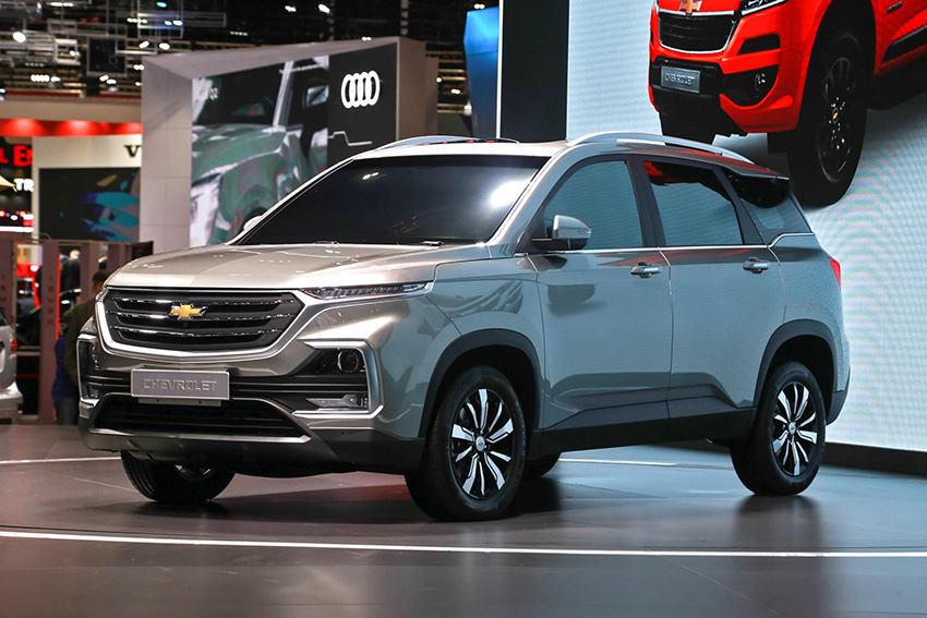 Chevrolet Captiva 2019 đã ra mắt tại Thái Lan