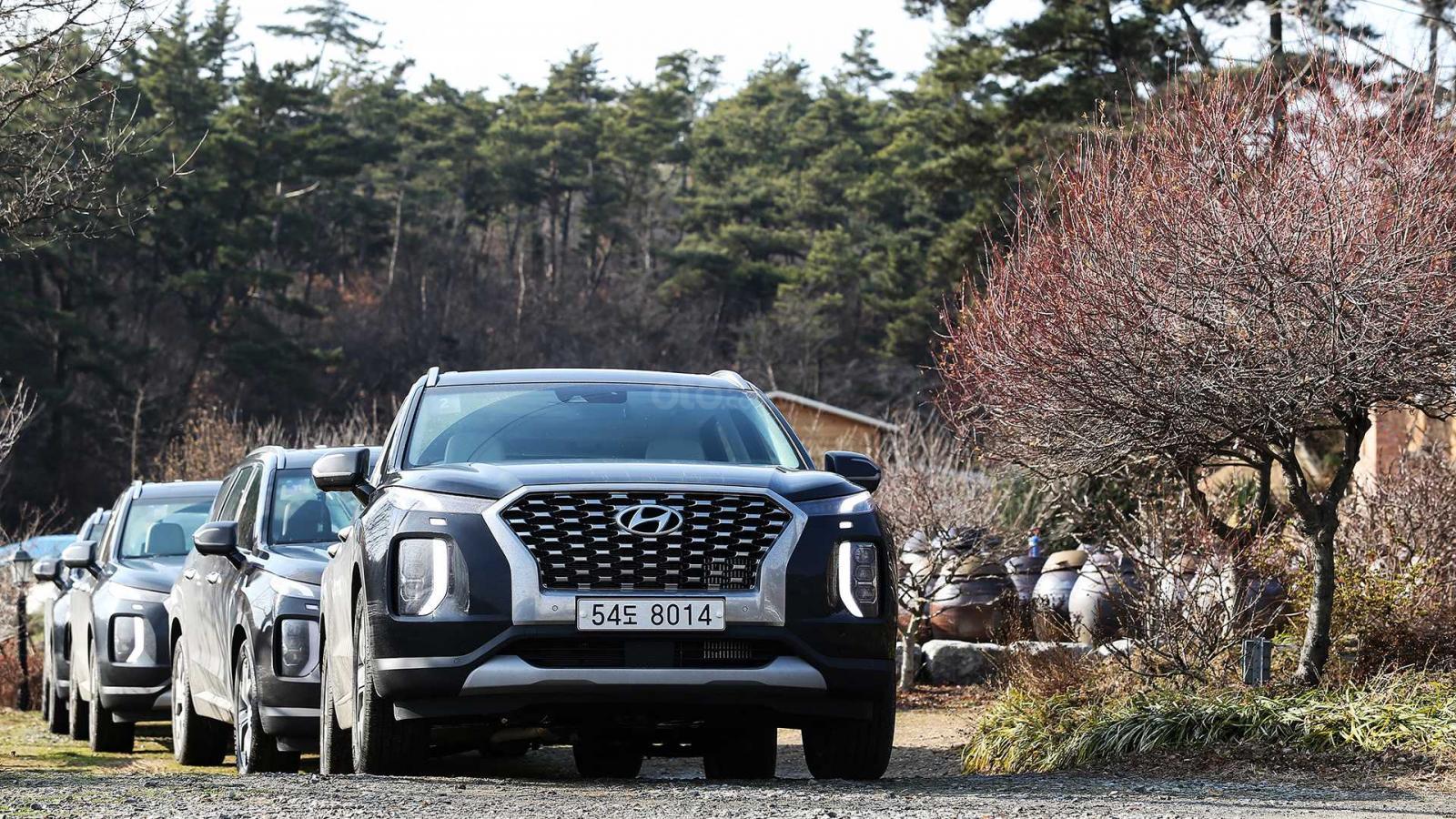 Ảnh chi tiết Hyundai Palisade sắp về Việt Nam bản dành cho thị trường Hàn a2