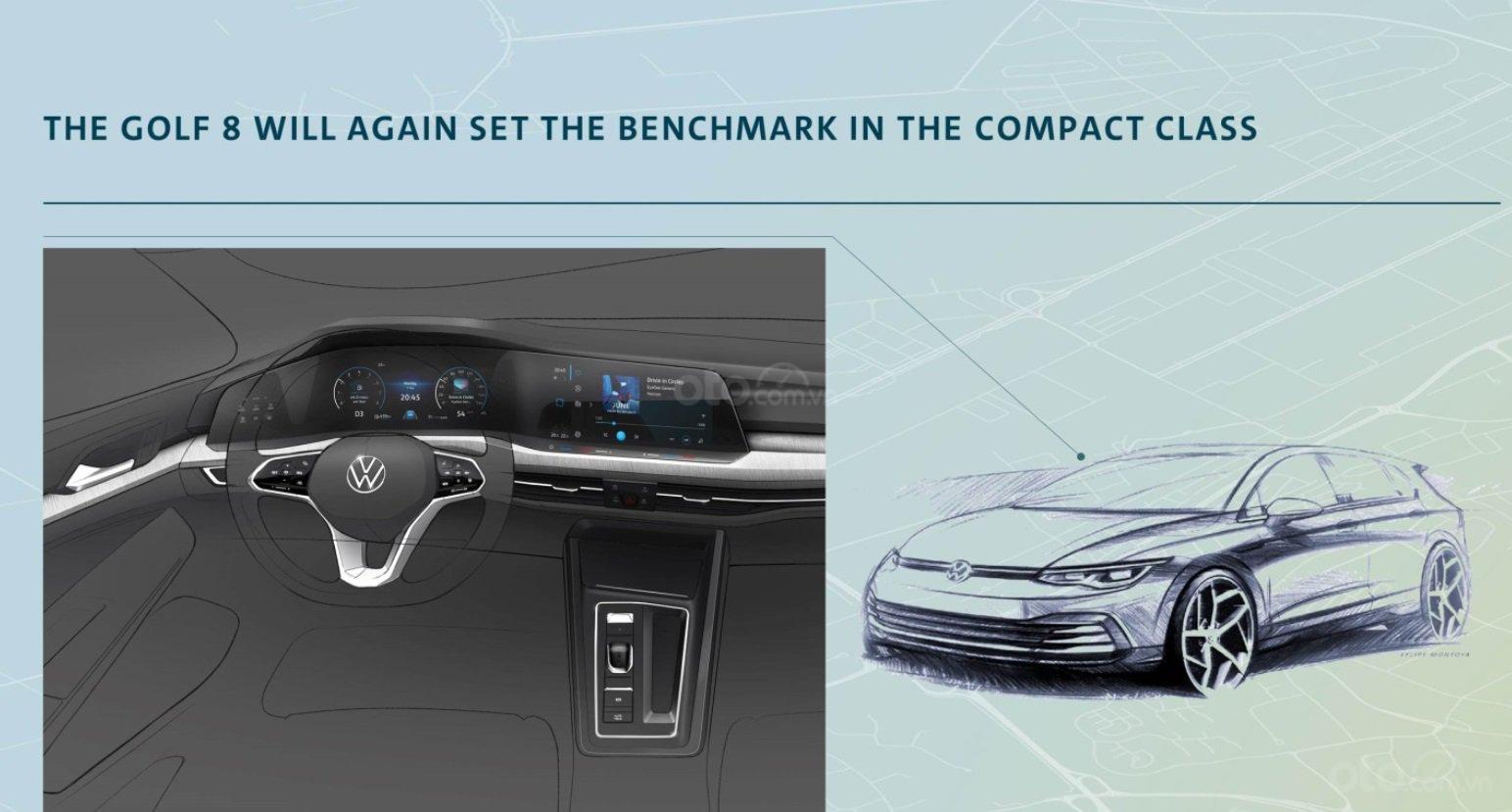 Volkswagen Golf 2020 ẩn chứa nhiều bí ẩn