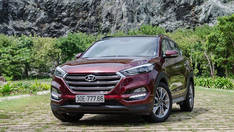 Đầu xe Hyundai Tucson 2018...