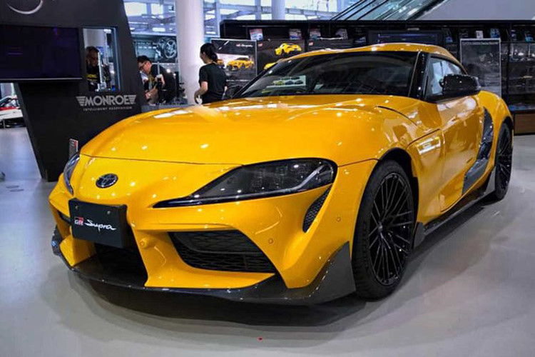 Toyota Supra 2020 thể thao hơn, mạnh mẽ hơn với gói độ TRD chính hãng a1