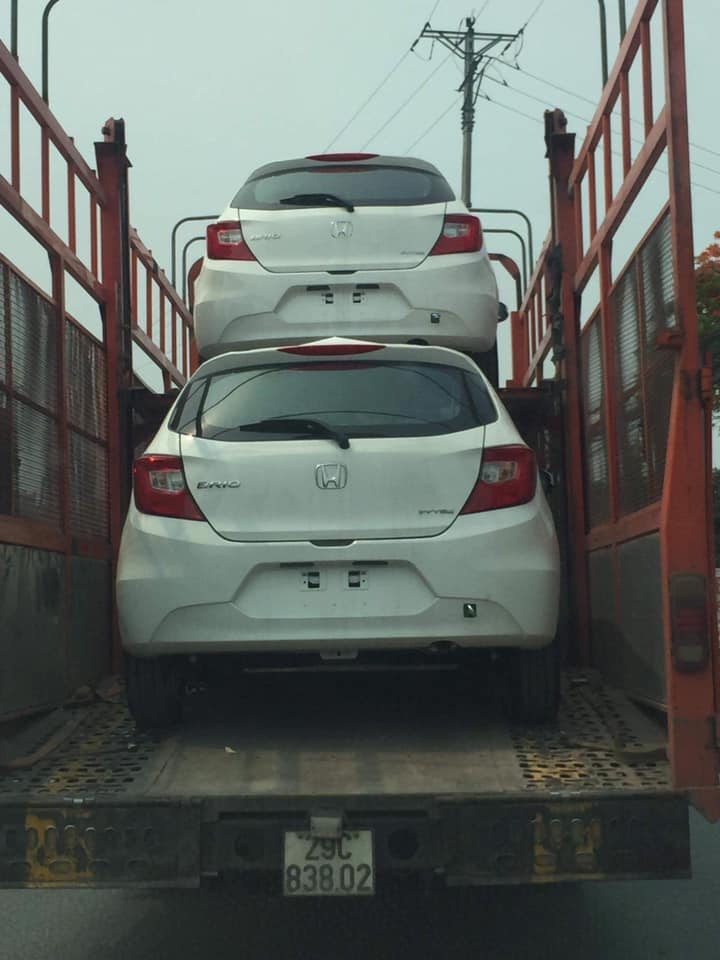Lộ ảnh Honda Brio 2019 trên đường về đại lý, sắp ra mắt Việt Nam a2