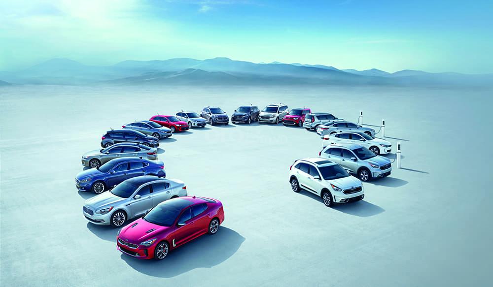 Xe Kia mang lối tạo hình năng động, trẻ trung