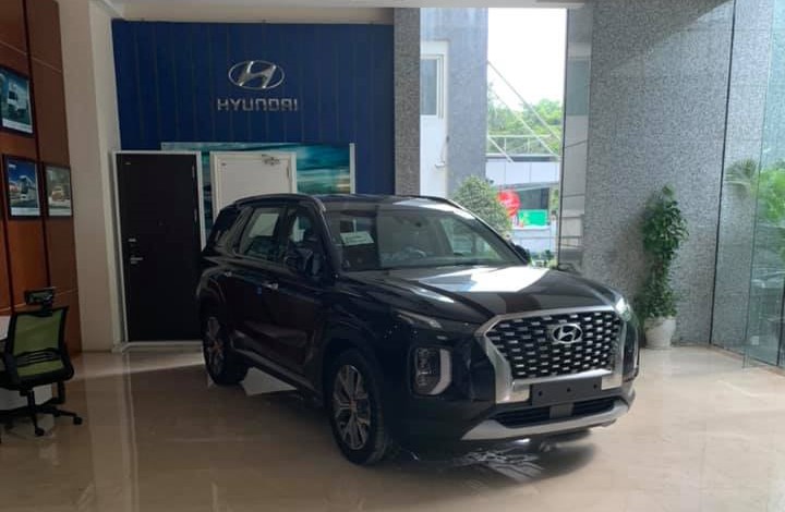 Thêm ảnh Hyundai Palisade 2019 tại trụ sở của HTC? a1