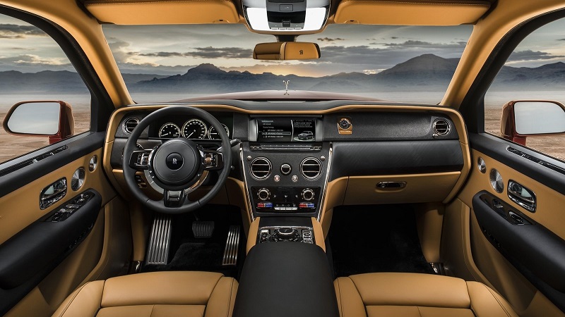 Khoang cabin Rolls-Royce Cullinan 2019 Khoang cabin Rolls-Royce Cullinan 2019...