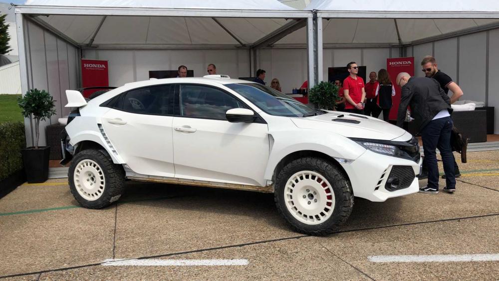 Honda Civic Type R nâng gầm off-road 2019 a5