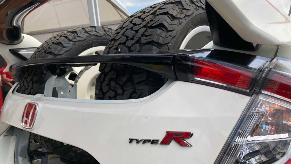Honda Civic Type R nâng gầm off-road 2019 a6