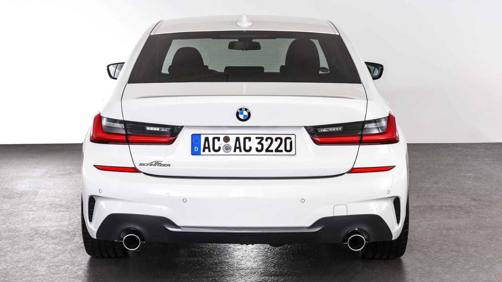 BMW 3-Series 2019 bản độ AC Schnitzer - chính diện đuôi xe