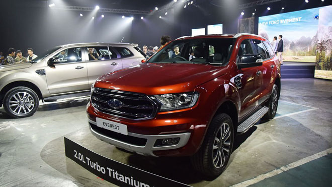 Bảng giá xe SUV tháng 6/2019: Ford Everest, Chevrolet Trailblazer đồng loạt giảm sâu.