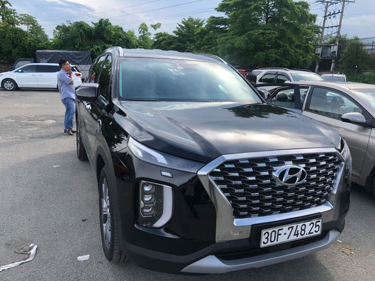 Hyundai Palisade 2019 ra biển số tại Việt Nam, ngày ra mắt không còn xa a1