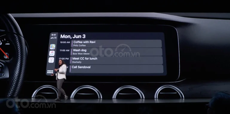 Hệ thống ô tô Apple CarPlay cải tiến hơn