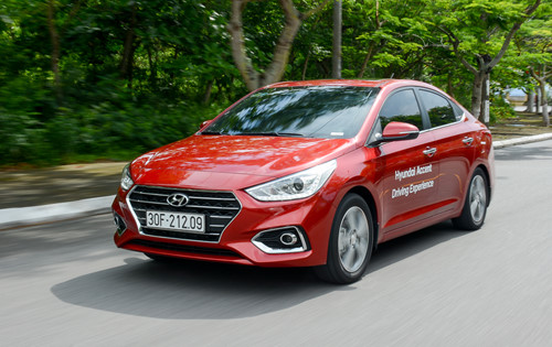 Hyundai Accent đứng thứ 3 trong Top 10 xe bán chạy nhất tháng 5/2019 tại Việt Nam...