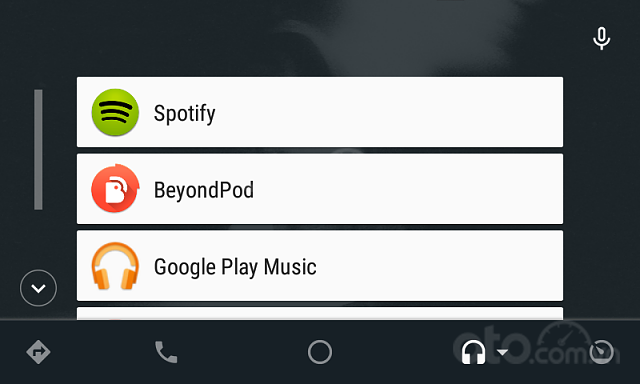 Một số ứng dụng phát nhạc trên Android Auto Một số ứng dụng phát nhạc trên Android Auto.