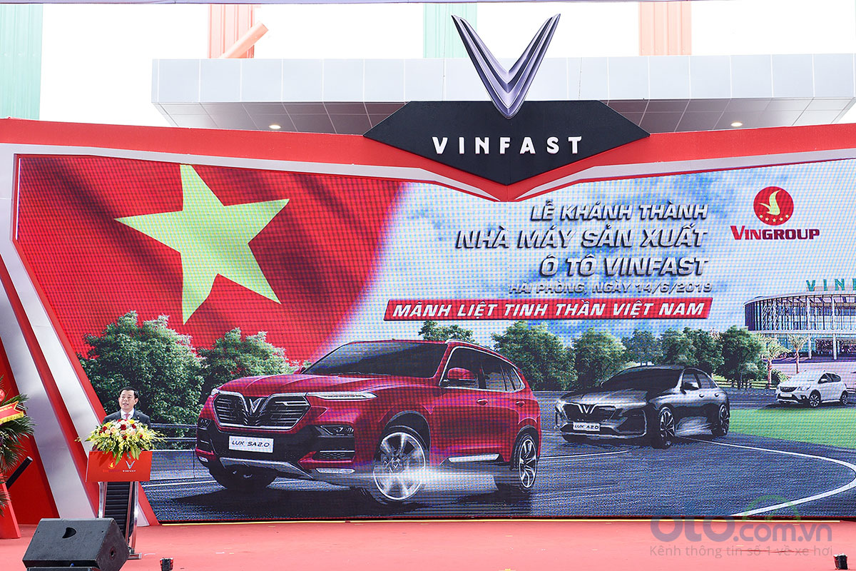 Khánh thành nhà máy sản xuất ô tô VinFast.