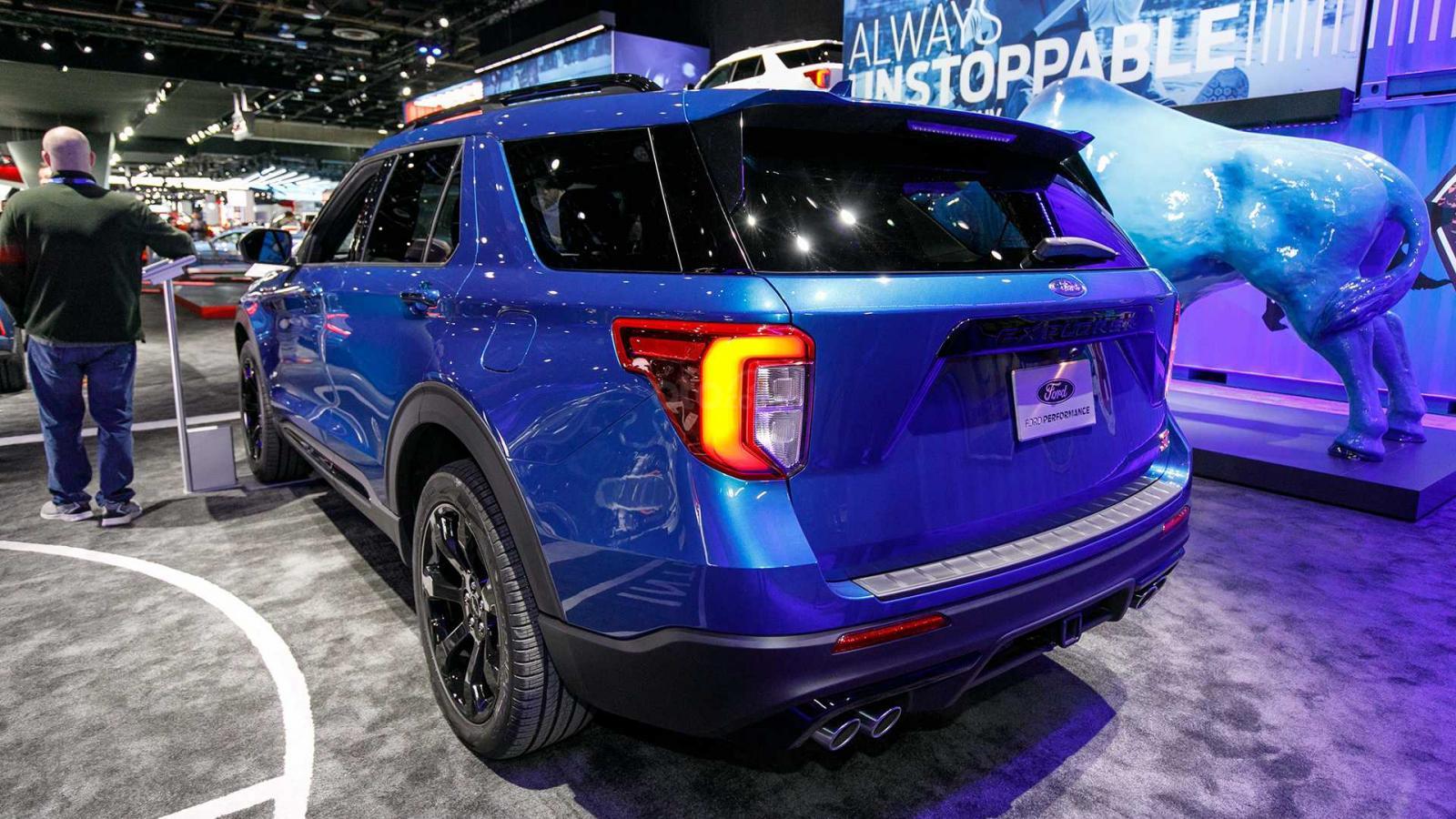 Ford Explorer 2020 ST sở hữu nhiều trang bị tối tân