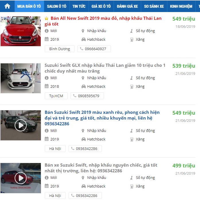 Suzuki Swift giảm giá sốc, xe hạng B rẻ hơn hạng A a5