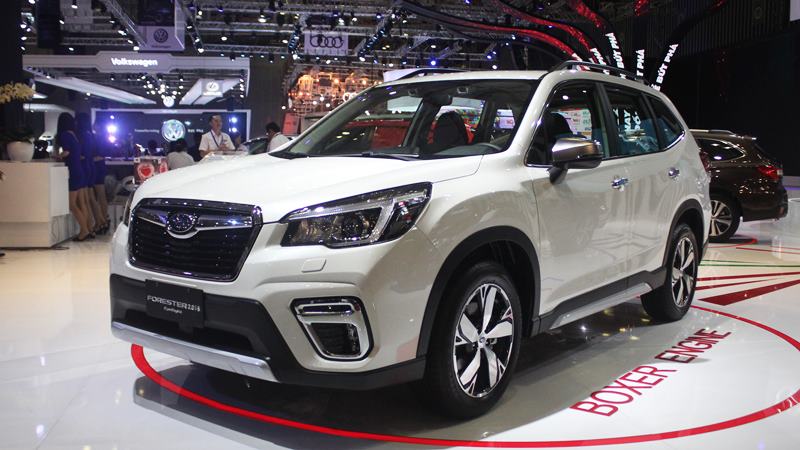 Giá lăn bánh xe Subaru Forester nhập Thái chuẩn bị về Việt Nam là bao nhiêu?.
