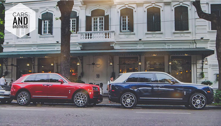 Bộ đôi Rolls-Royce Cullinan gần 100 tỷ xuất hiện trên phố thủ đô gây choáng ngợp 1 Bộ đôi Rolls-Royce Cullinan gần 100 tỷ xuất hiện trên phố thủ đô gây choáng ngợp 1a