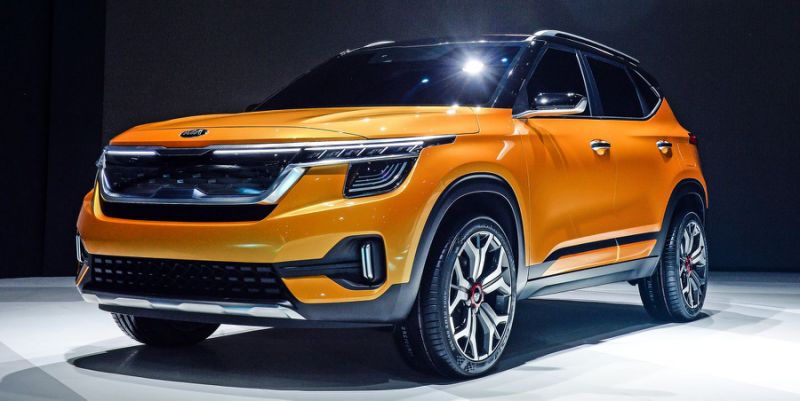 Ảnh chụp trước xe Kia Seltos 2020