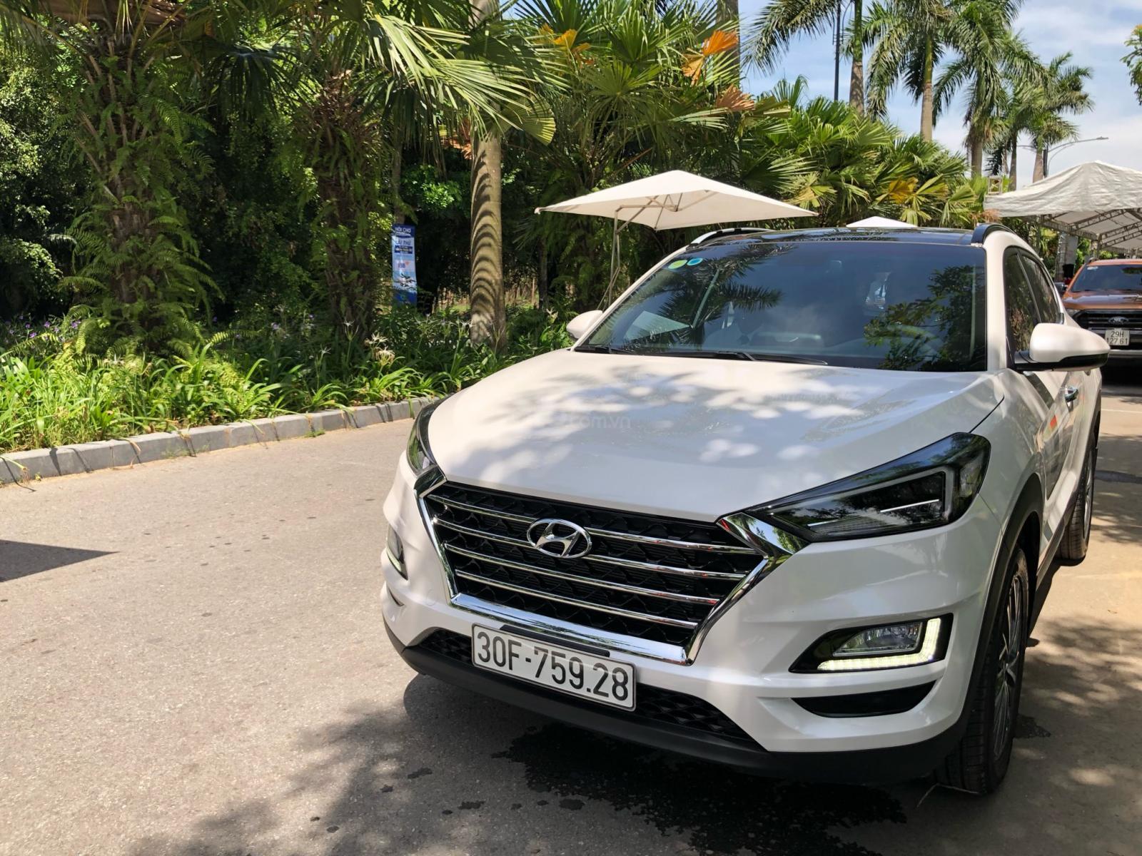 Hyundai Santa Fe 2019 tại đường thử 