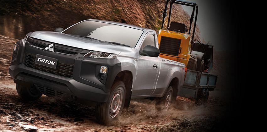 Mitsubishi Triton 2019 bổ sung biến thể single cab mới tại Thái Lan